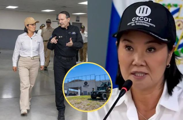 Keiko Fujimori visitó el CECOT Keiko Fujimori visitó el CECOT