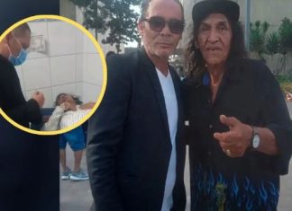 Kike Suero visitó durante la madrugada a su colega José Lorenzo Zubiate Zegarra, conocido en la comedia popular como ‘Mondonguito’