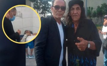 Kike Suero visitó durante la madrugada a su colega José Lorenzo Zubiate Zegarra, conocido en la comedia popular como ‘Mondonguito’