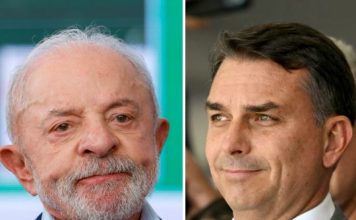 Luiz Inácio Lula da Silva y Flávio Bolsonaro