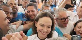 María Corina Machado regresó a Venezuela