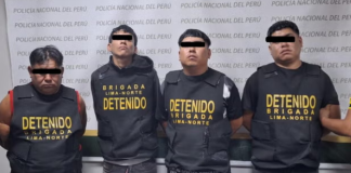 PNP capturó a cuatro en operativo en SMP PNP capturó a cuatro en operativo en SMP