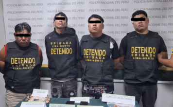 PNP capturó a cuatro en operativo en SMP