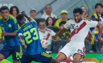 Perú cayó ante Colombia 2-0 Perú cayó ante Colombia 2-0