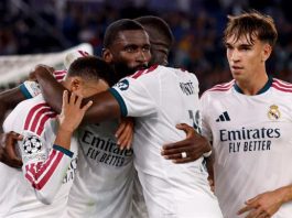 Real Madrid consiguió una agónica victoria por 4-3 ante Roma