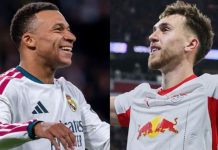 Real Madrid y Leipzig