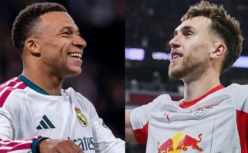 Real Madrid y Leipzig