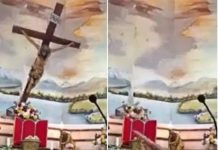 Sacerdote murió aplastado por cruz Sacerdote murió aplastado por cruz