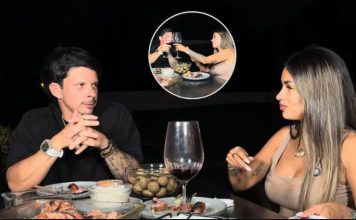 Hart y Arica brindan y lanzan: “POR NOSOTROS” Shirley Arica volvió a entrevistar a Mario Hart