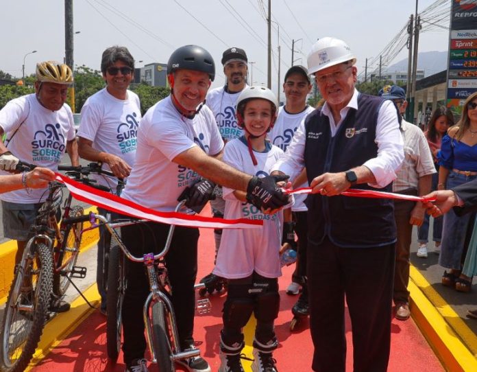 Surco lidera ejecución de presupuesto con obras