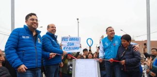 Ventanilla luce pistas, veredas y parques en Nuevo Pachacútec