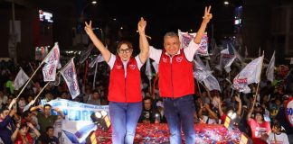 Rosario Peláez cierra campaña con propuestas