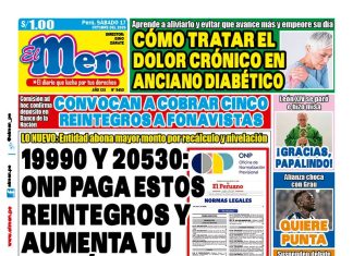 Portada Diario El Men (17/10/2026)