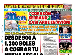 Portada Diario El Men (20/10/2026)