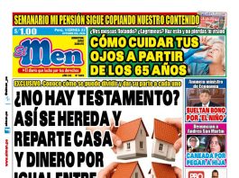 Portada Diario El Men (23/10/2026)