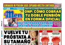Portada Diario El Men (28/10/2026)