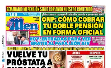 Portada Diario El Men (28/10/2026)