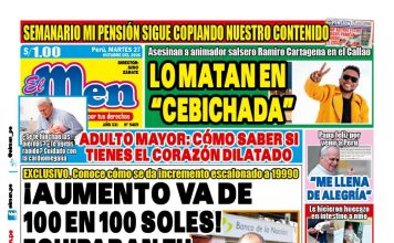 Portada Diario El Men (27/10/2026)