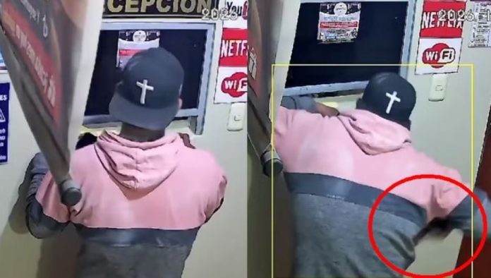 sicario abrió fuego contra el recepcionista del hostal